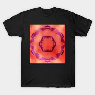 Bold mandala with bokeh T-Shirt